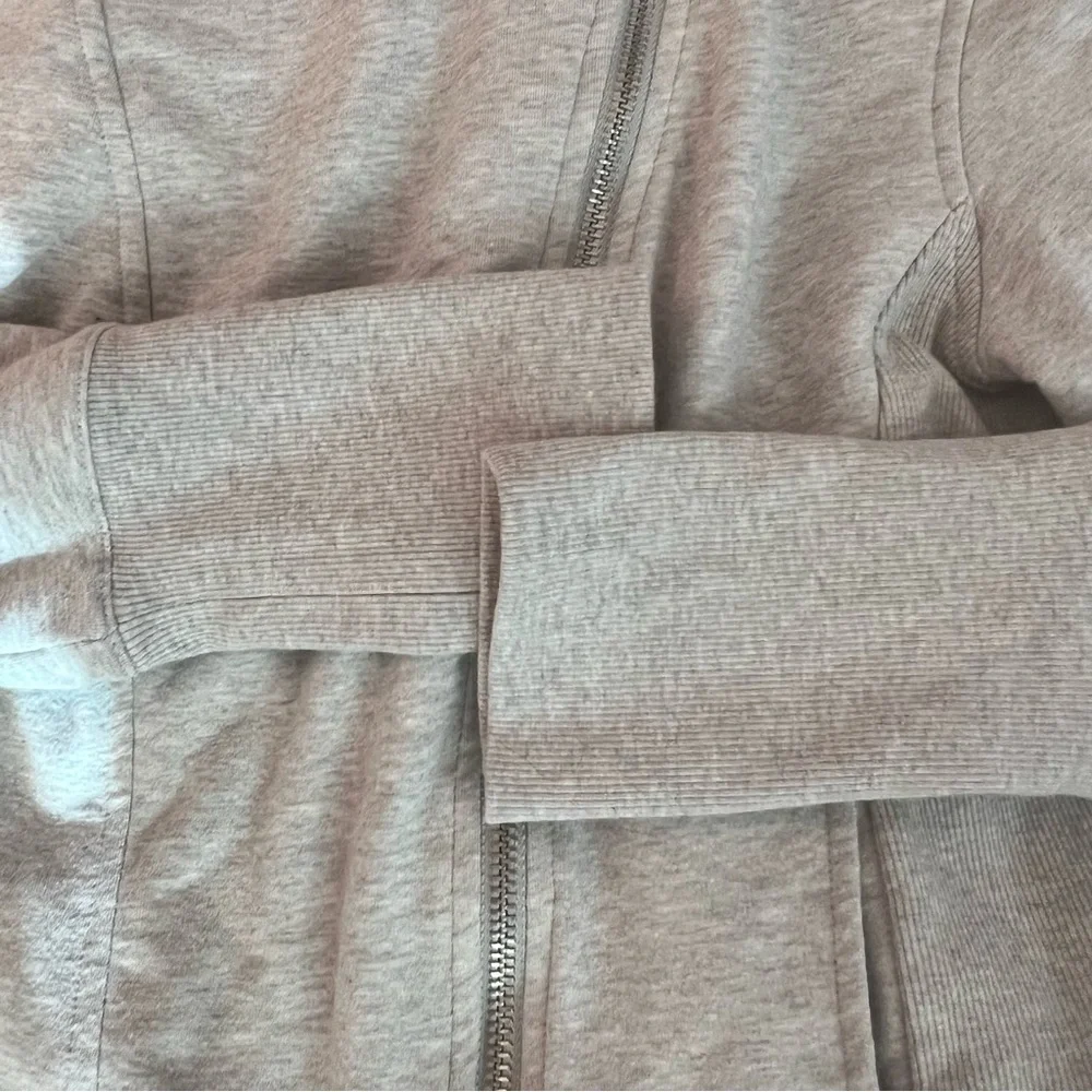 H by Halston Gray Knit Moto Jacket